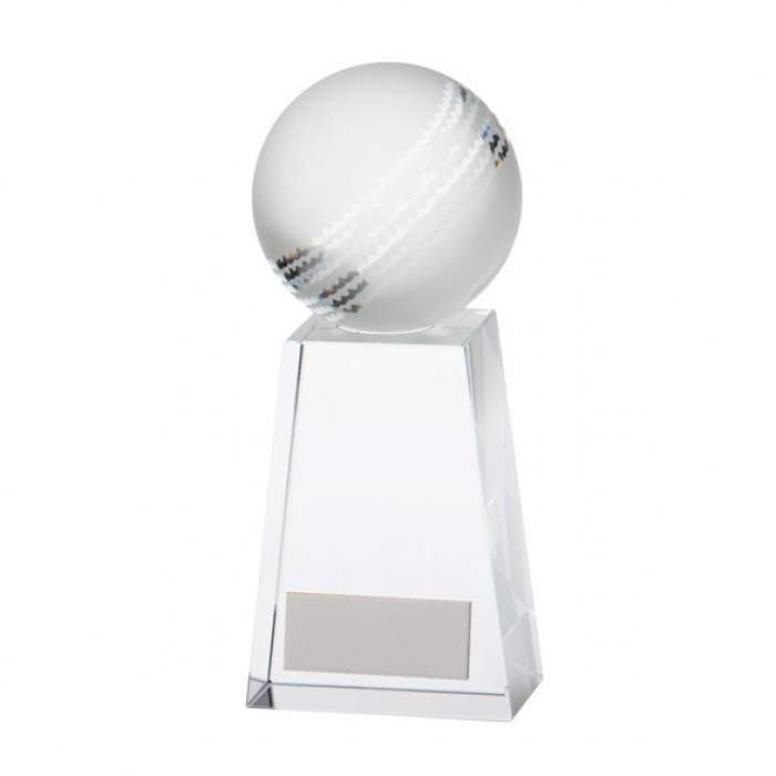 Voyager Cricket Crystal Award - 125MM